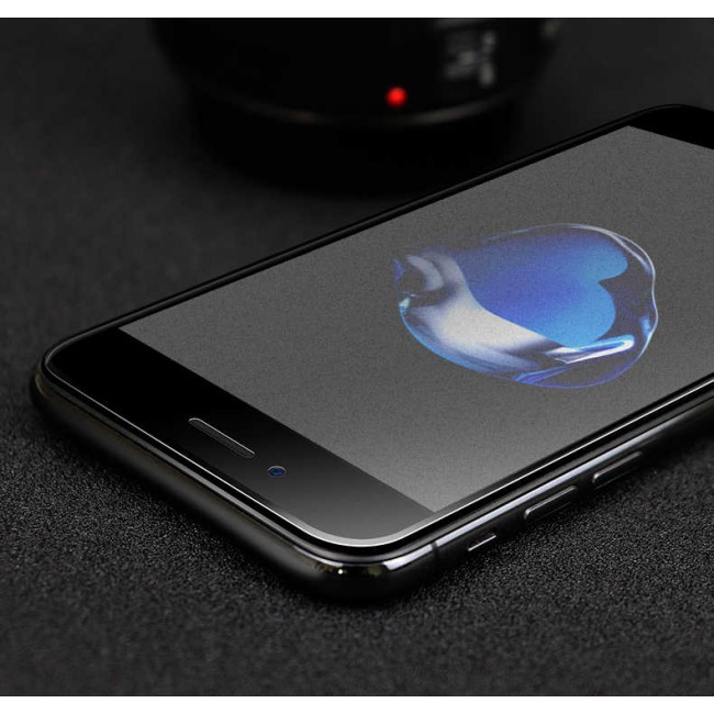 Apple iPhone SE 2022 Zore Anti-Dust Mat Privacy Temperli Ekran Koruyucu