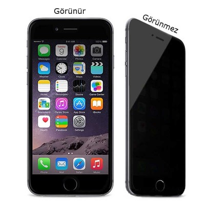Bal-z Apple iPhone SE 2022  Kor Privacy Cam Ekran Koruyucu