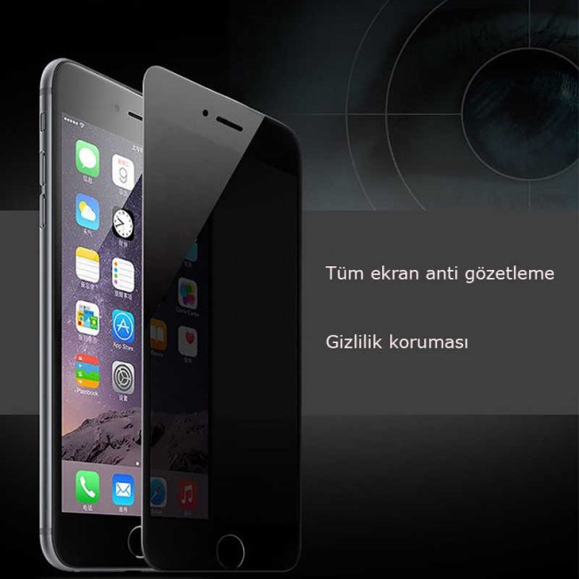 Apple iPhone SE 2022 Zore Kor Privacy Cam Ekran Koruyucu Apple iPhone SE 2022 Zore Kor Privacy Cam Ekran Koruyucu