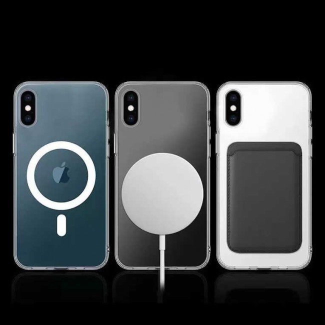 Apple iPhone X Kılıf Zore Tacsafe Wireless Kapak Apple iPhone X Kılıf Zore Tacsafe Wireless Kapak