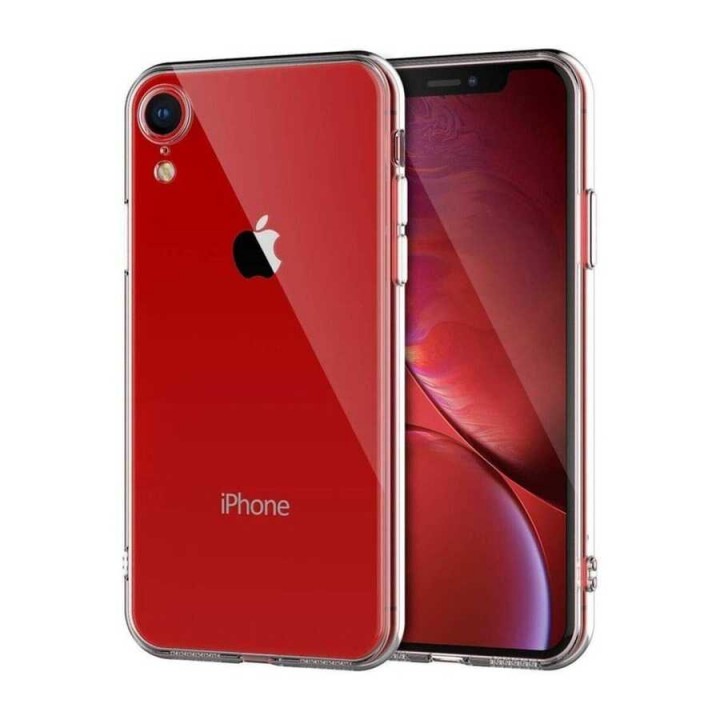 Apple iPhone XR 6.1 Kılıf Zore Kamera Korumalı Süper Silikon Kapak