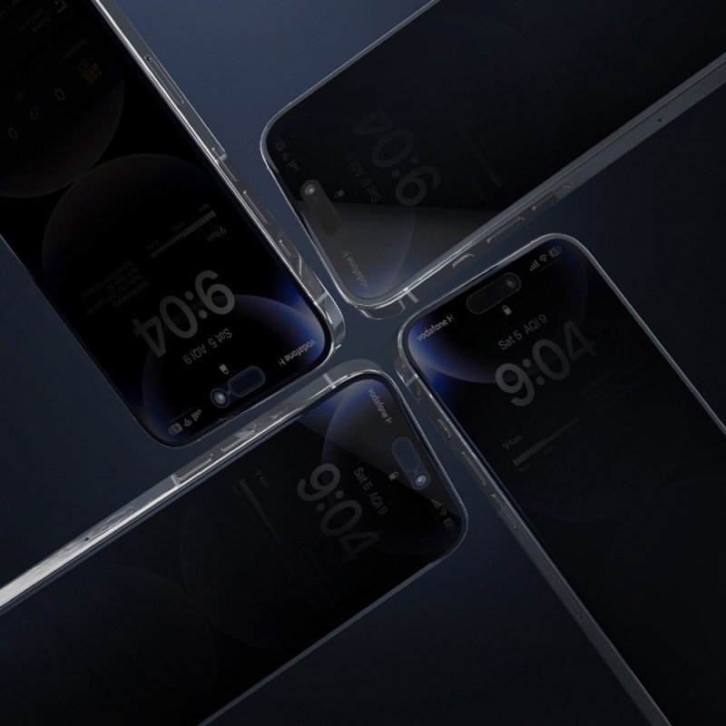 Bal-z Apple iPhone XR 6.1 Wiwu GT-015 Oleofobik Darbeye Karşı Dayanıklı Temperli Ekran Koruyucu 10'lu Paket