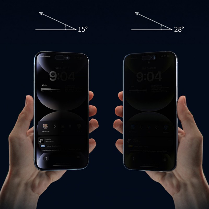 Bal-z Apple iPhone XR 6.1 Wiwu GT-015 Oleofobik Darbeye Karşı Dayanıklı Temperli Ekran Koruyucu 10'lu Paket