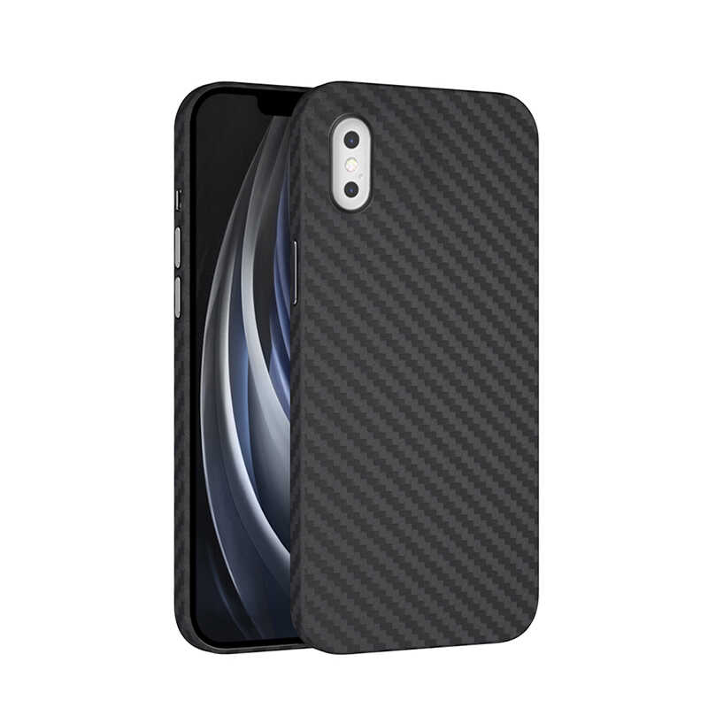 Bal-z Apple iPhone XS 5.8 Kılıf ​​​​​Wiwu Skin Carbon PP Kapak
