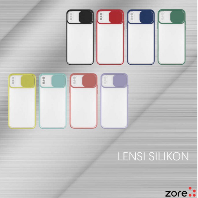 Apple iPhone XS 5.8 Kılıf Zore Lensi Kapak Apple iPhone XS 5.8 Kılıf Zore Lensi Kapak