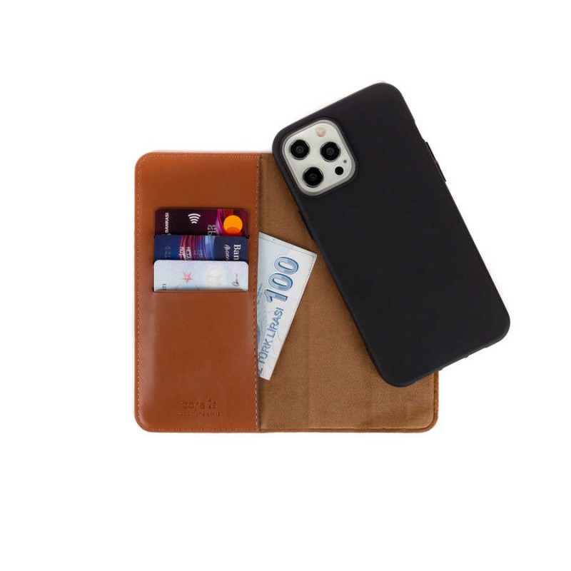 Bal-z Apple iPhone XS Max 6.5 Kılıf  Multi Cüzdan Kılıf