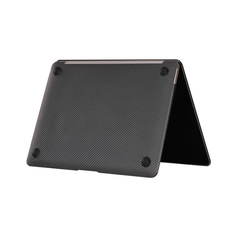 Bal-z Apple Macbook 13.3' Air 2020 A2337  MSoft Carbon Fiber Tasarımlı Kapak