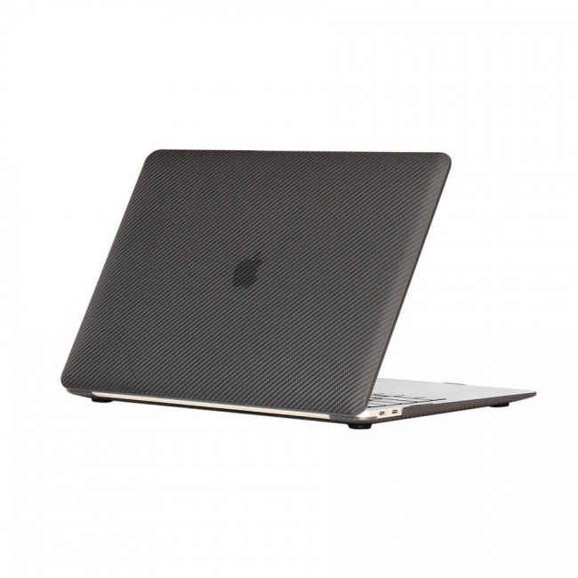 Apple Macbook 13.3' Pro 2020 A2338 Zore MSoft Carbon Fiber Tasarımlı Kapak Apple Macbook 13.3' Pro 2020 A2338 Zore MSoft Carbon Fiber Tasarımlı Kapak