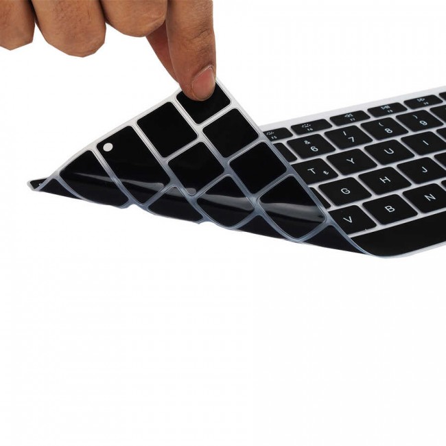 Apple Macbook 14.2' 2021 A2442 Zore Klavye Koruyucu Silikon Ped Apple Macbook 14.2' 2021 A2442 Zore Klavye Koruyucu Silikon Ped