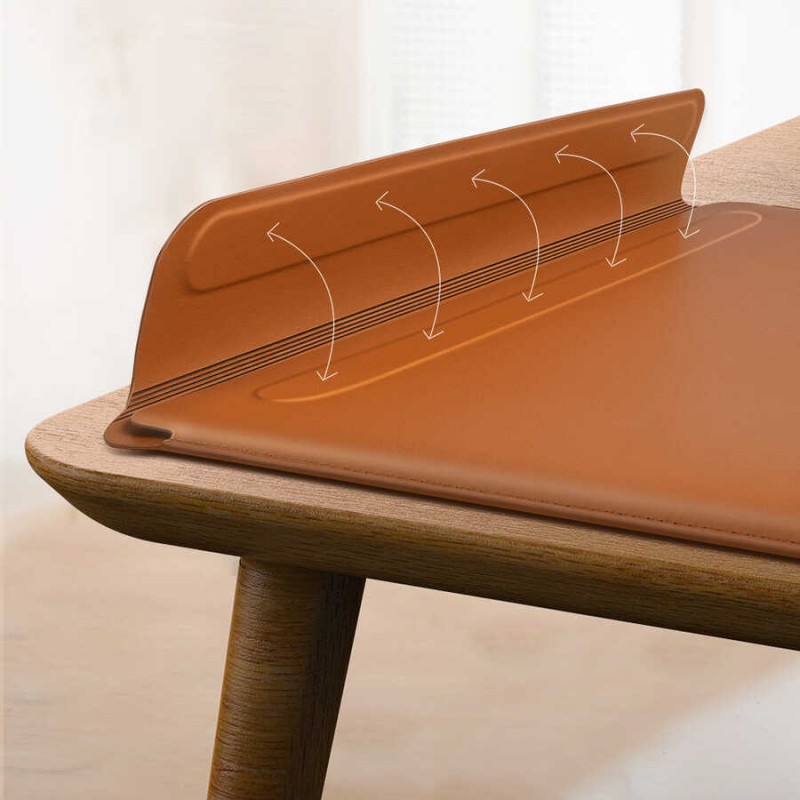 Bal-z Apple Macbook 14.2' 2021 Wiwu Macbook Skin Pro Portable Stand Kılıf