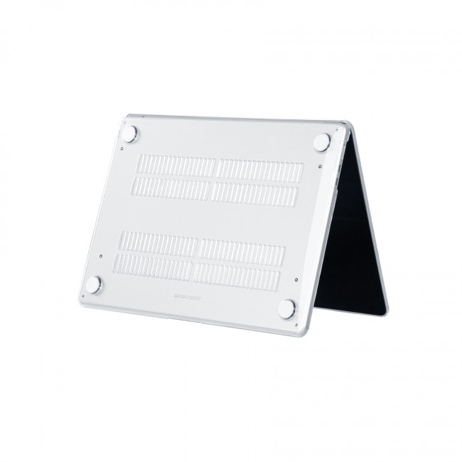 Apple Macbook 15' Air M2 2023 A2941 Zore MSoft Kristal Kapak Apple Macbook 15' Air M2 2023 A2941 Zore MSoft Kristal Kapak