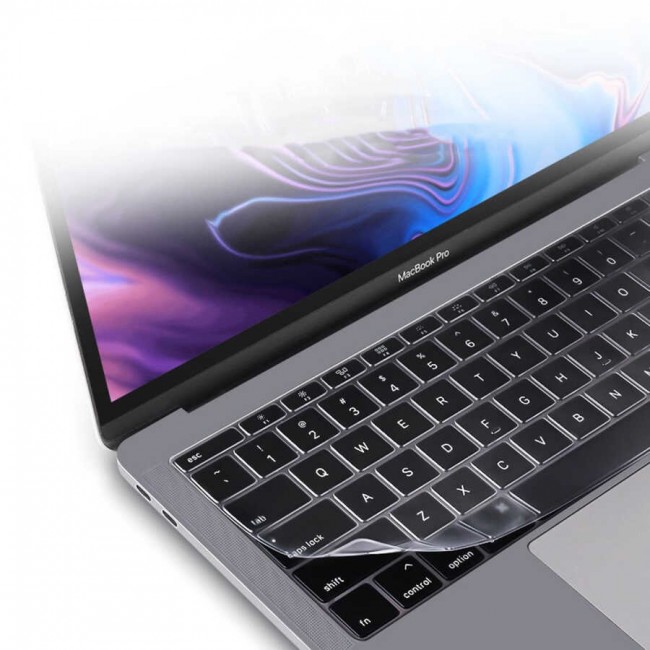 Apple Macbook 15.4' Pro A1286 Retina Zore Klavye Koruyucu Şeffaf Silikon Ped Apple Macbook 15.4' Pro A1286 Retina Zore Klavye Koruyucu Şeffaf Silikon Ped