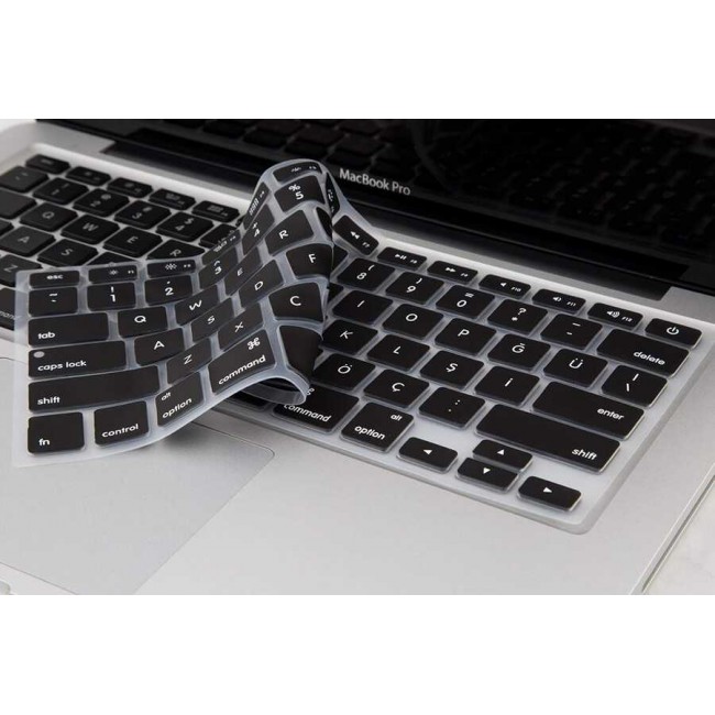 Apple Macbook Air 13' 2017 A1466 Zore Klavye Koruyucu Silikon Ped Apple Macbook Air 13' 2017 A1466 Zore Klavye Koruyucu Silikon Ped