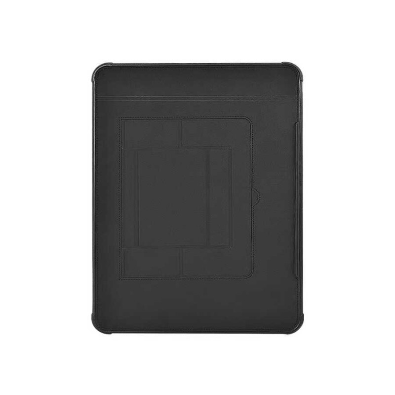 Bal-z Apple Macbook Pro 16.2 2023 A2780 Wiwu Defender Stand Case Taşınabilir Standlı Magnetik PU Laptop Çantası