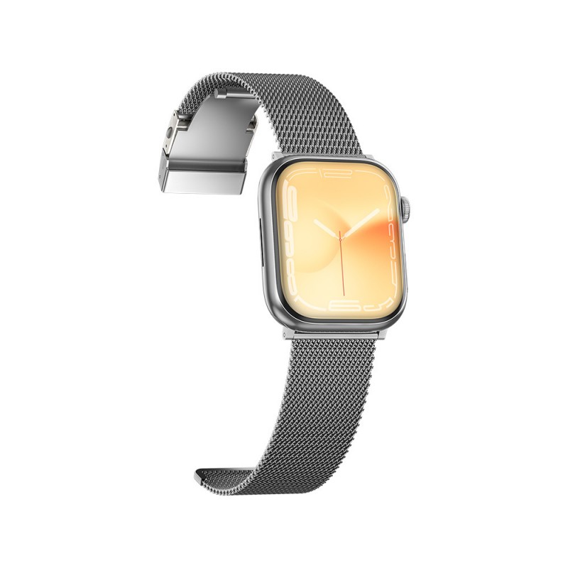 Bal-z Apple Watch 10 42mm Amazingthing Titan Metal Hasır Kordon