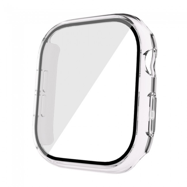 Apple Watch 10 42mm Sert PC Kasa Electroplatink Çerçeveli Ekran Koruyucu Zore Watch Gard 36 Apple Watch 10 42mm Sert PC Kasa Electroplatink Çerçeveli Ekran Koruyucu Zore Watch Gard 36