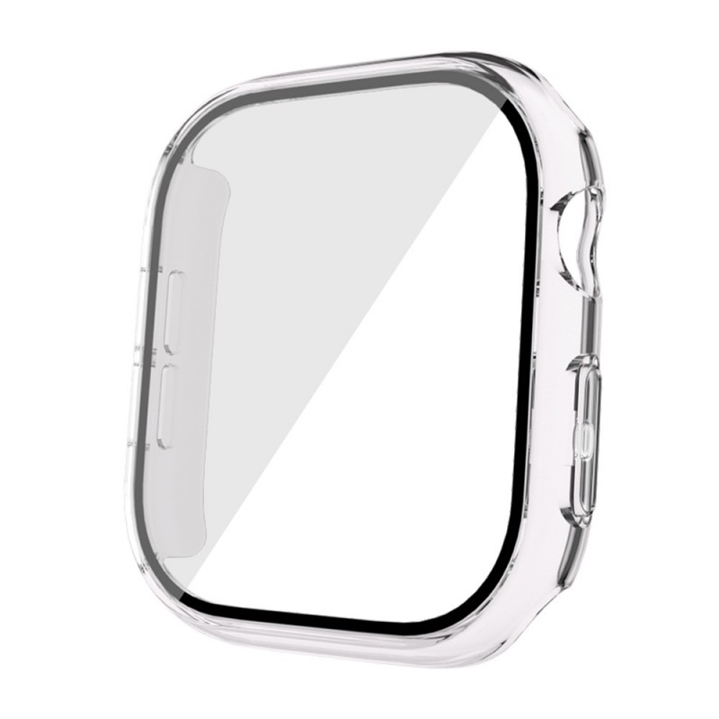 Bal-z Apple Watch 10 42mm Sert PC Kasa Electroplatink Çerçeveli Ekran Koruyucu Zore Watch Gard 36