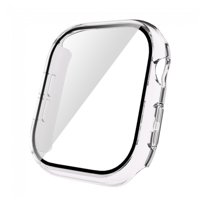 Apple Watch 10 42mm Sert PC Kasa Electroplatink Çerçeveli Ekran Koruyucu Zore Watch Gard 36 Apple Watch 10 42mm Sert PC Kasa Electroplatink Çerçeveli Ekran Koruyucu Zore Watch Gard 36