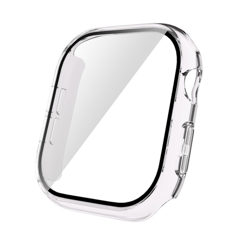 Bal-z Apple Watch 10 42mm Sert PC Kasa Electroplatink Çerçeveli Ekran Koruyucu Zore Watch Gard 36