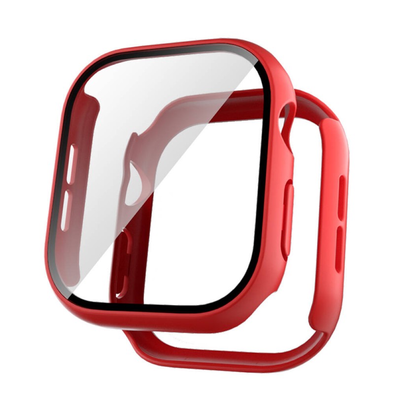 Bal-z Apple Watch 10 42mm Sert PC Kasa ve Ekran Koruyucu Zore Watch Gard 35