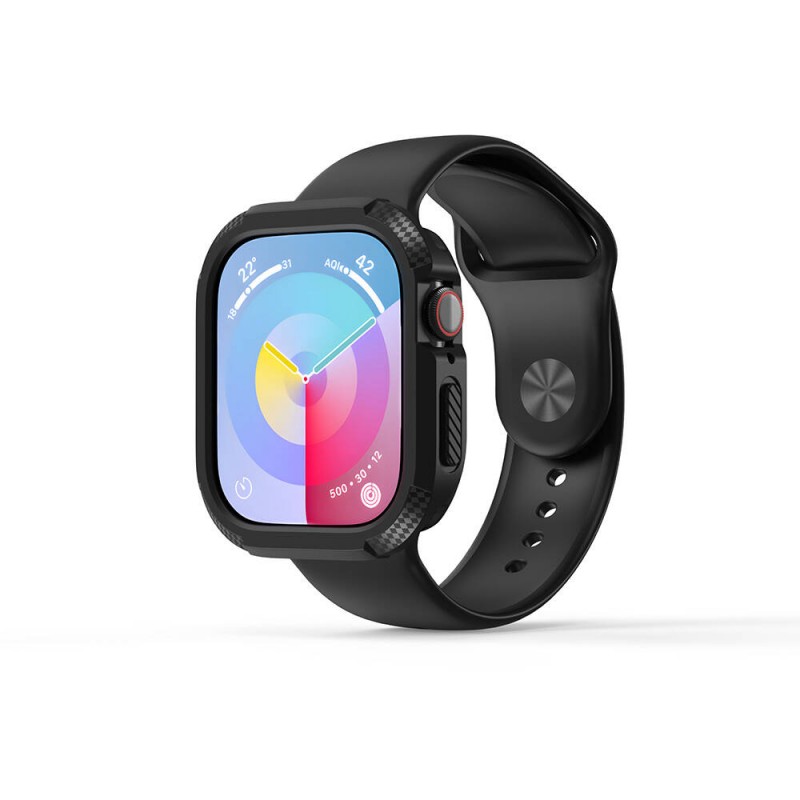 Bal-z Apple Watch 10 42mm Silikon TPU Kasa Koruyucu Zore Watch Gard 17