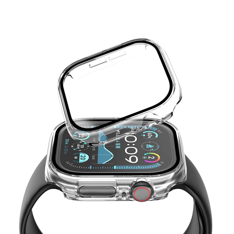 Bal-z Apple Watch 10 42mm Wiwu JD-108 Kasa Koruyucu + HD Ekran Koruyucu Film