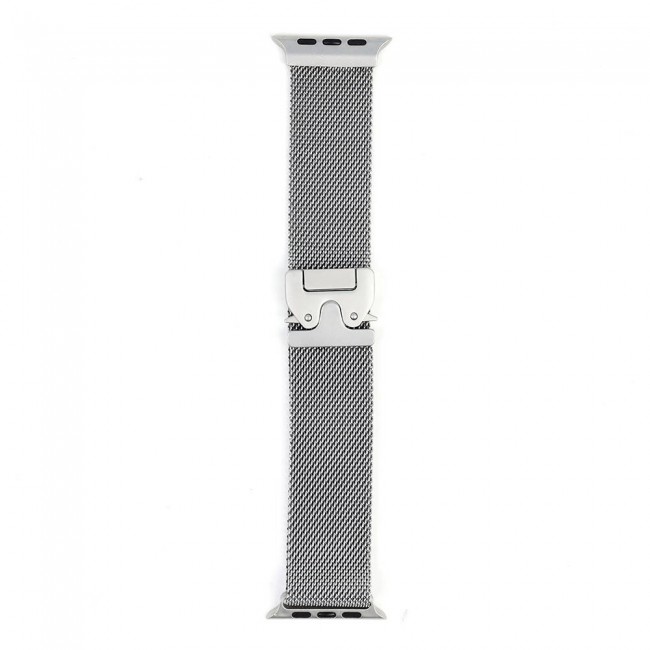 Apple Watch 10 42mm Zore KRD-25 Metal Hasır Kordon Apple Watch 10 42mm Zore KRD-25 Metal Hasır Kordon