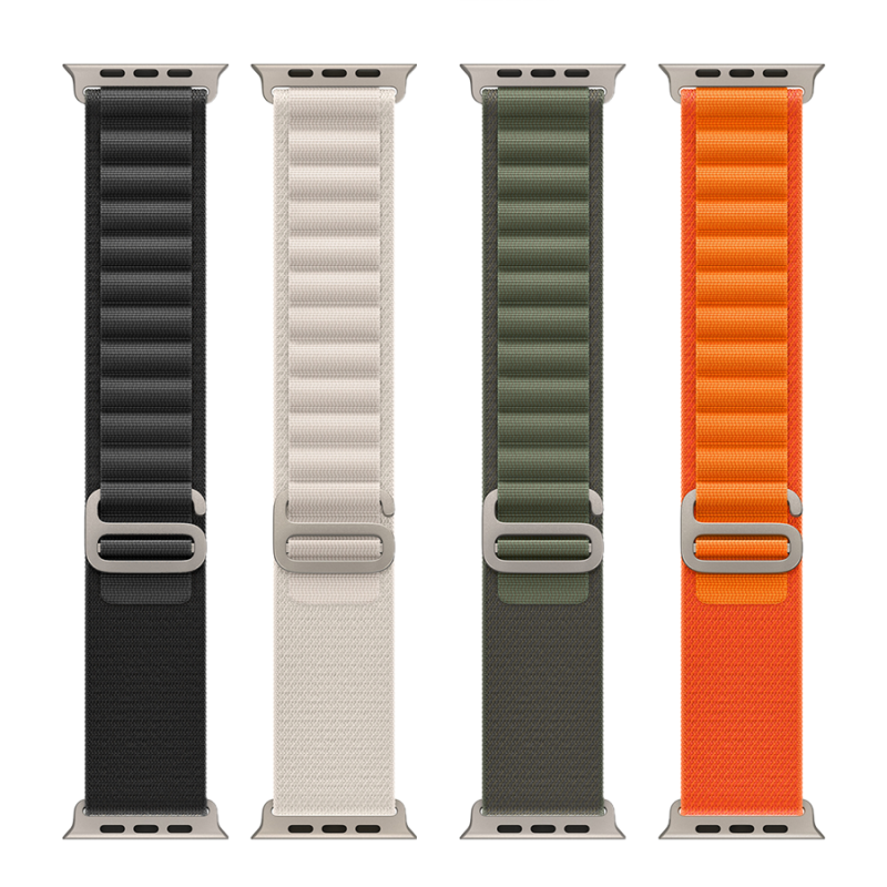 Bal-z Apple Watch 10 42mm  KRD-74 Hasır Kordon