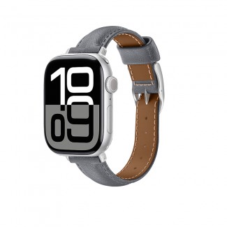 Apple Watch 10 46mm Amazingthing Glamour Class Deri Kordon Apple Watch 10 46mm Amazingthing Glamour Class Deri Kordon
