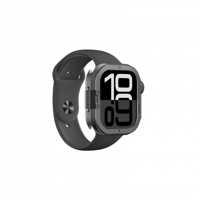Apple Watch 10 46mm Amazingthing Premium Armor Fit FullGuard Metal Kasa ve Ekran Koruyucu Apple Watch 10 46mm Amazingthing Premium Armor Fit FullGuard Metal Kasa ve Ekran Koruyucu