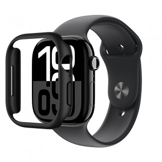 Apple Watch 10 46mm Amazingthing Radix Minimal FrameLite Sert PC Kasa Koruyucu Apple Watch 10 46mm Amazingthing Radix Minimal FrameLite Sert PC Kasa Koruyucu