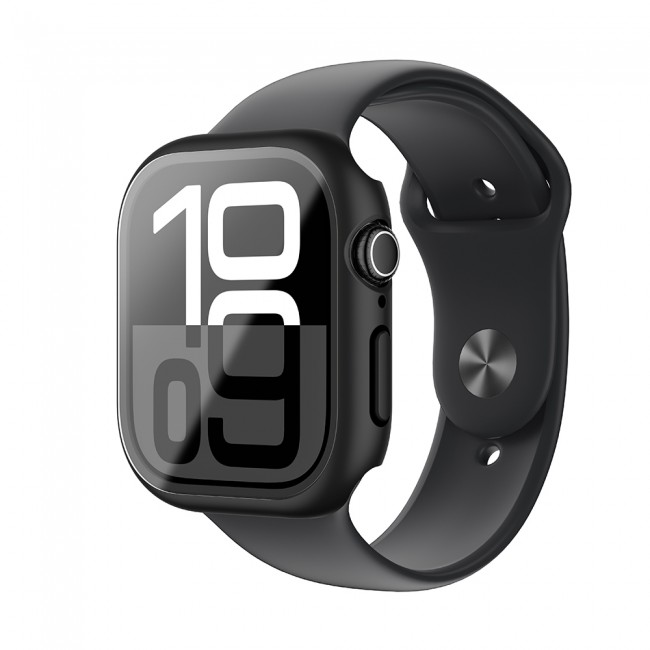 Apple Watch 10 46mm Radix Minimal FullGuard Sert PC Kasa ve Ekran Koruyucu