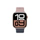 Apple Watch 10 46mm Amazingthing SilqLock Silikon Kordon Strap Kayış