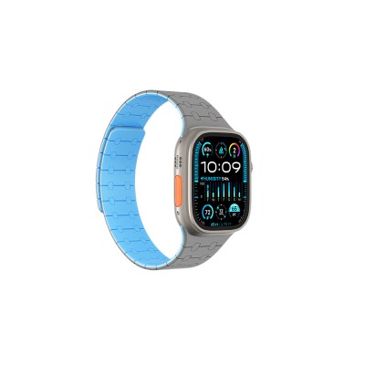 Bal-z Apple Watch 10 46mm Amazingthing Smoothie Sport Magnetik Tak Çıkar Silikon Strap Kayış