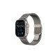 Apple Watch 10 46mm Amazingthing Titan Premium Metal Hasır Kordon