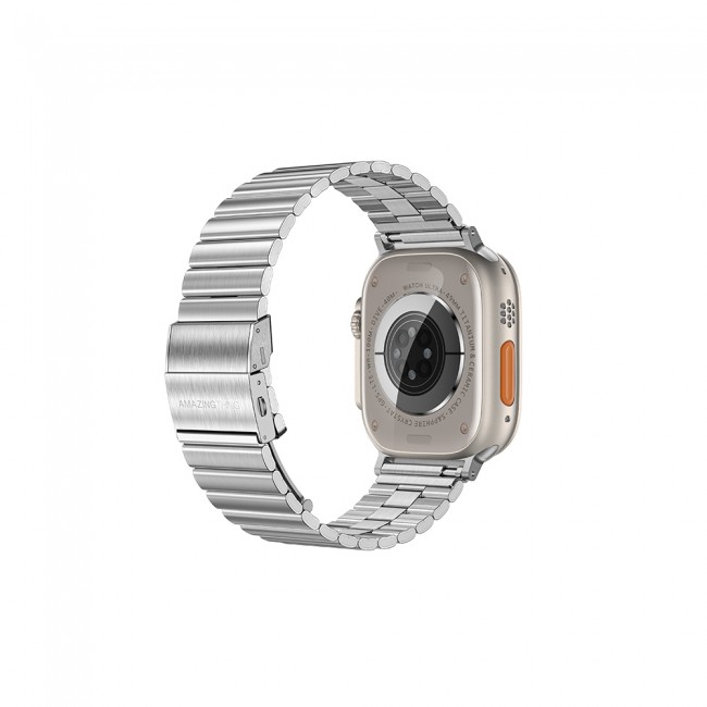 Apple Watch 10 46mm Amazingthing Titan Steel Metal Kordon