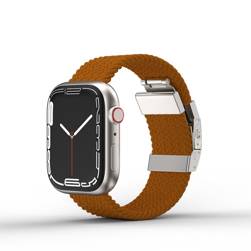 Bal-z Apple Watch 10 46mm Amazingthing Titan Weave Örgü Sport Kordon