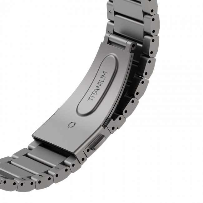 Apple Watch 10 46mm Benks Aero Titan Serisi Titanyum Metal Kordon Apple Watch 10 46mm Benks Aero Titan Serisi Titanyum Metal Kordon