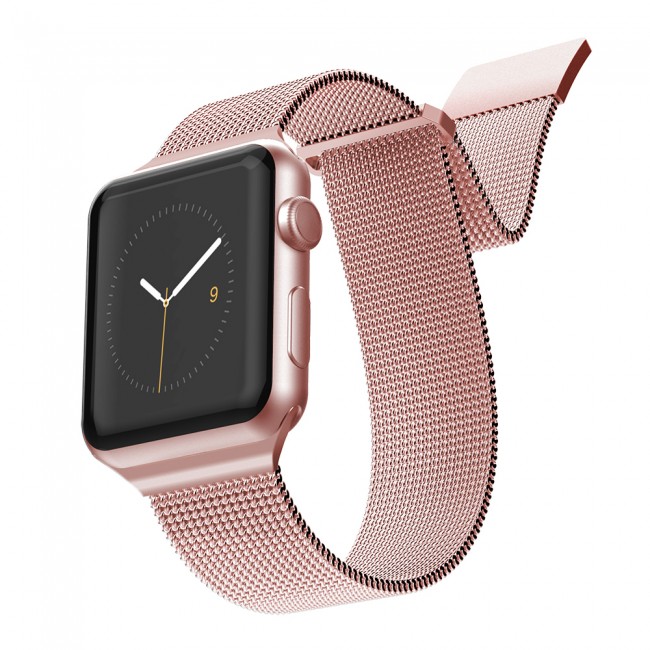 Apple Watch 10 46mm Raptic Mesh Band Serisi Metal Hasır Kordon