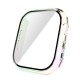 Apple Watch 10 46mm Sert PC Kasa Electroplatink Çerçeveli Ekran Koruyucu Zore Watch Gard 36 Apple Watch 10 46mm Sert PC Kasa Electroplatink Çerçeveli Ekran Koruyucu Zore Watch Gard 36