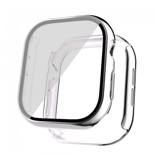 Apple Watch 10 46mm Sert PC Kasa Electroplatink Çerçeveli Ekran Koruyucu Zore Watch Gard 36 Apple Watch 10 46mm Sert PC Kasa Electroplatink Çerçeveli Ekran Koruyucu Zore Watch Gard 36