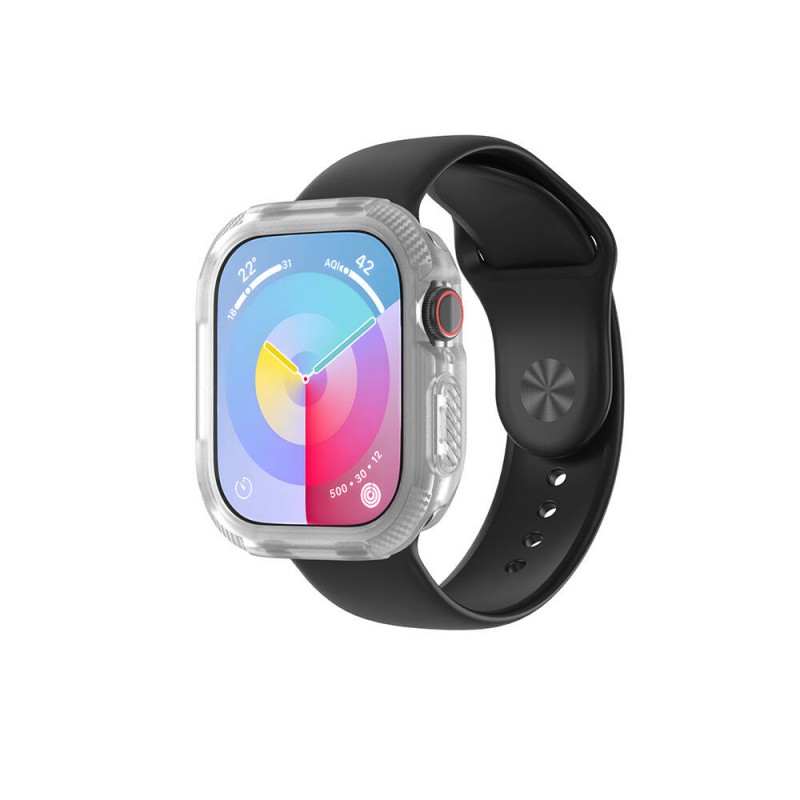 Bal-z Apple Watch 10 46mm Silikon TPU Kasa Koruyucu Zore Watch Gard 17