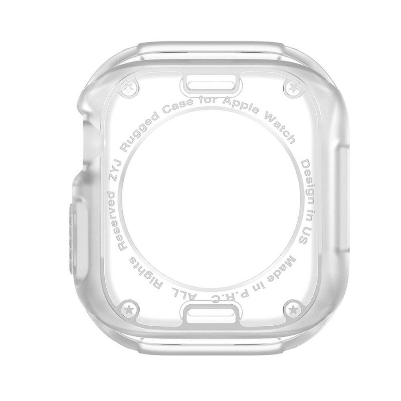 Bal-z Apple Watch 10 46mm Silikon TPU Kasa Koruyucu Zore Watch Gard 17