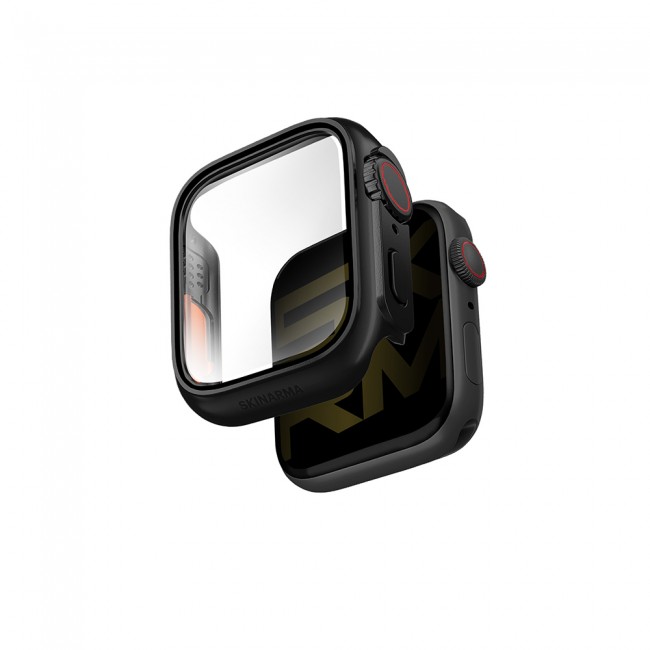 Apple Watch 10 46mm Skinarma Gado Pro Dijital Taç Korumalı Kasa ve Ekran Koruyucu Apple Watch 10 46mm Skinarma Gado Pro Dijital Taç Korumalı Kasa ve Ekran Koruyucu