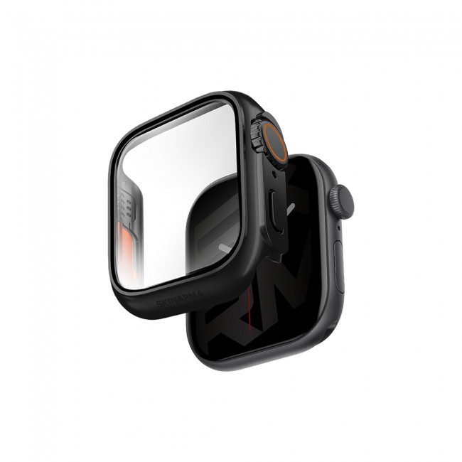 Apple Watch 10 46mm Skinarma Gado Pro Dijital Taç Korumalı Kasa ve Ekran Koruyucu Apple Watch 10 46mm Skinarma Gado Pro Dijital Taç Korumalı Kasa ve Ekran Koruyucu