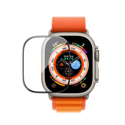 Bal-z Apple Watch 10 46mm Wiwu JD-107 Easy Install Serisi HD Ekran Koruyucu Film + Kolay Uygulama Aparatı