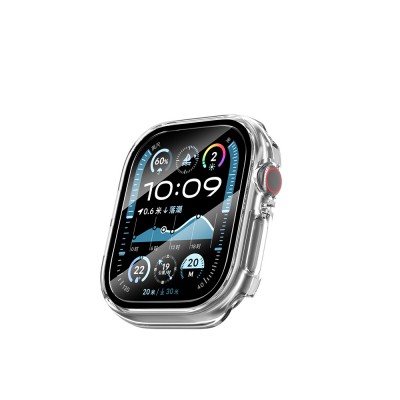 Bal-z Apple Watch 10 46mm Wiwu JD-108 Kasa Koruyucu + HD Ekran Koruyucu Film