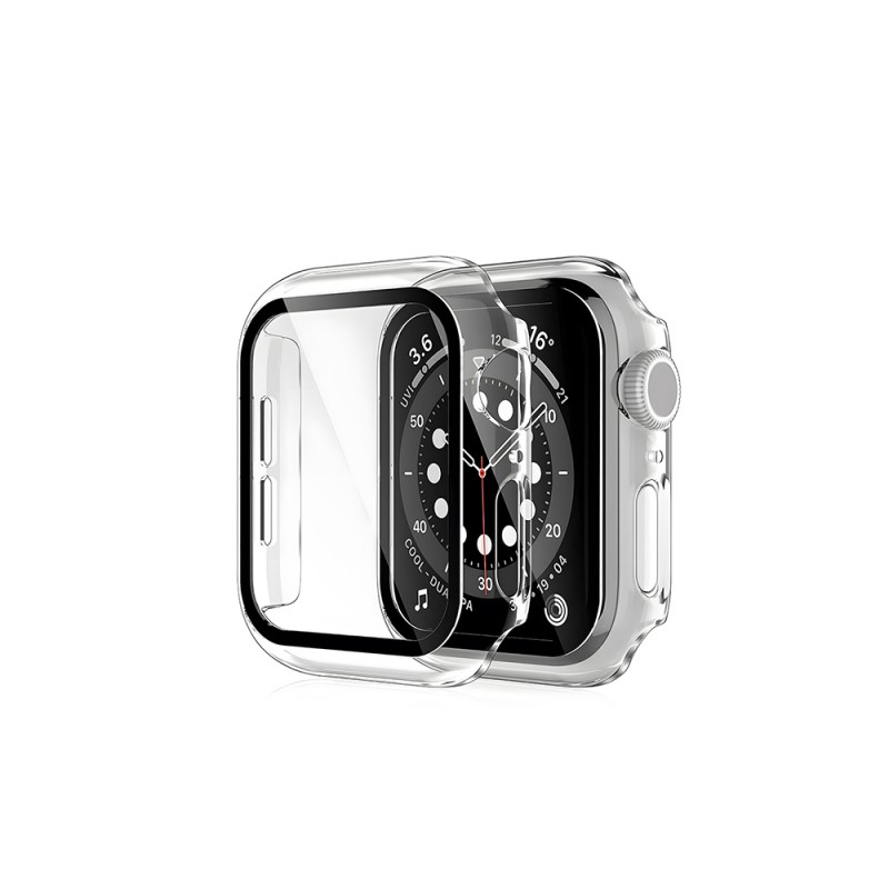Bal-z Apple Watch 10 46mm Wiwu JD-108 Kasa Koruyucu + HD Ekran Koruyucu Film