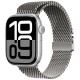 Apple Watch 10 46mm Zore KRD-121 Metal Hasır Kordon Apple Watch 10 46mm Zore KRD-121 Metal Hasır Kordon