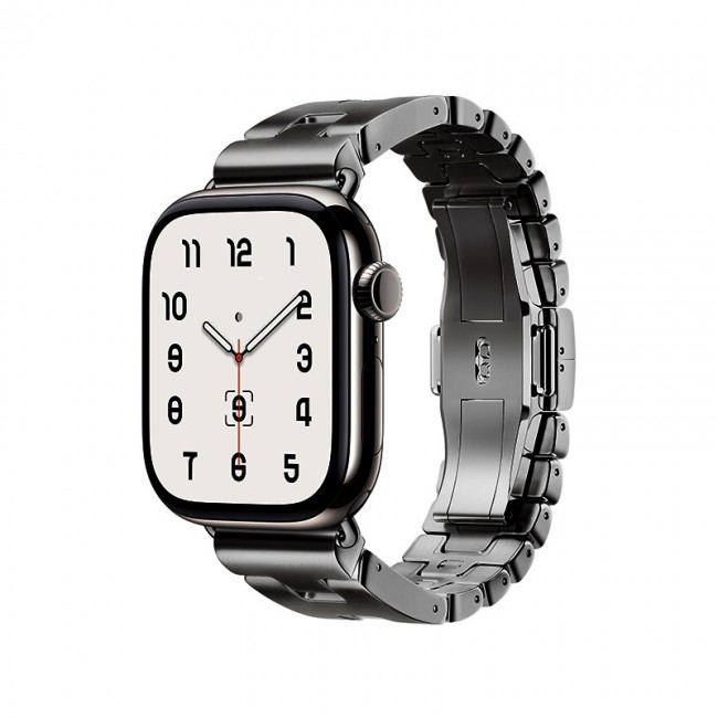 Apple Watch 10 46mm Zore KRD-125 Metal Kordon Strap Kayış Apple Watch 10 46mm Zore KRD-125 Metal Kordon Strap Kayış